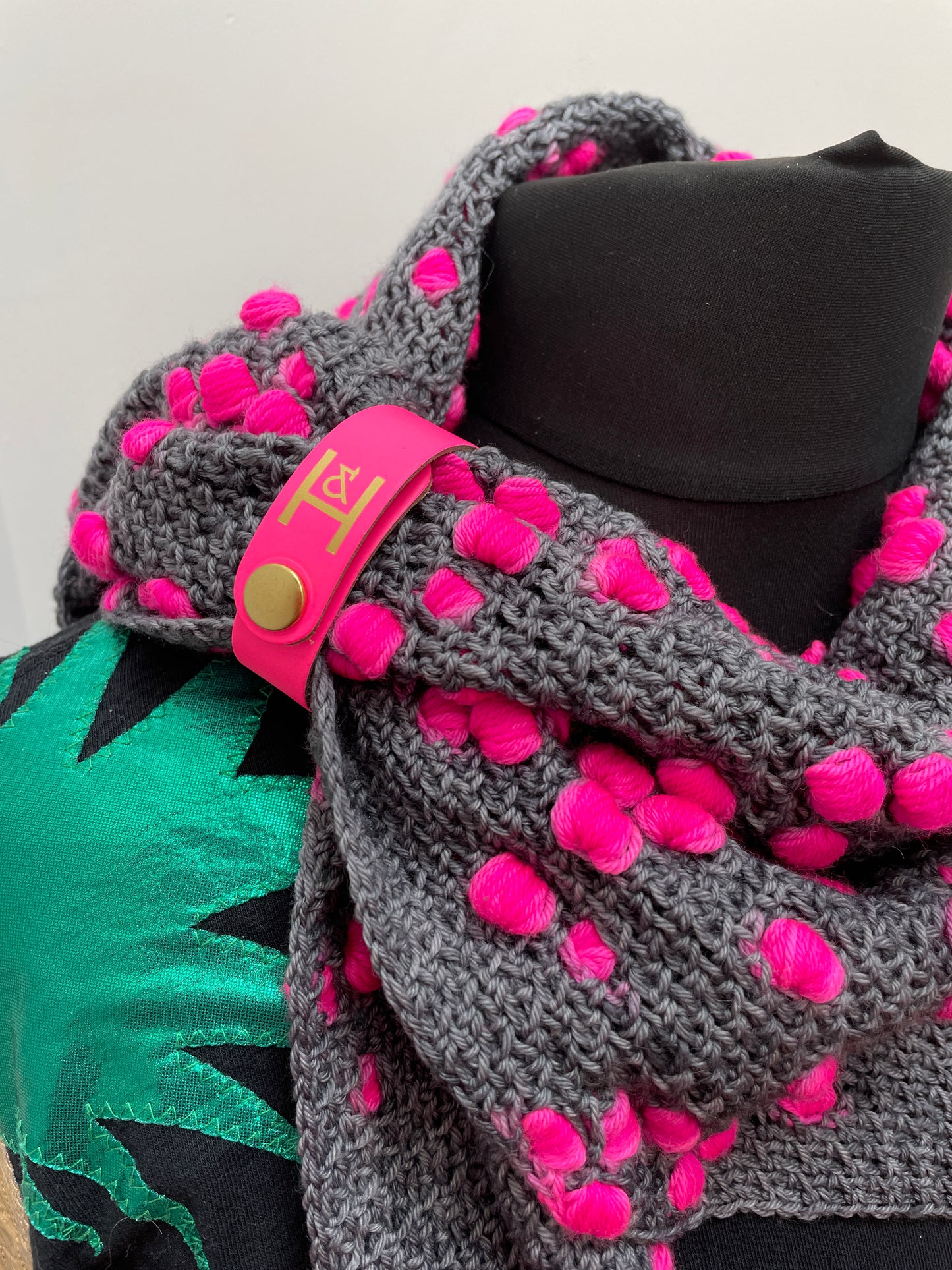 H&H Leather Shawl Cuff