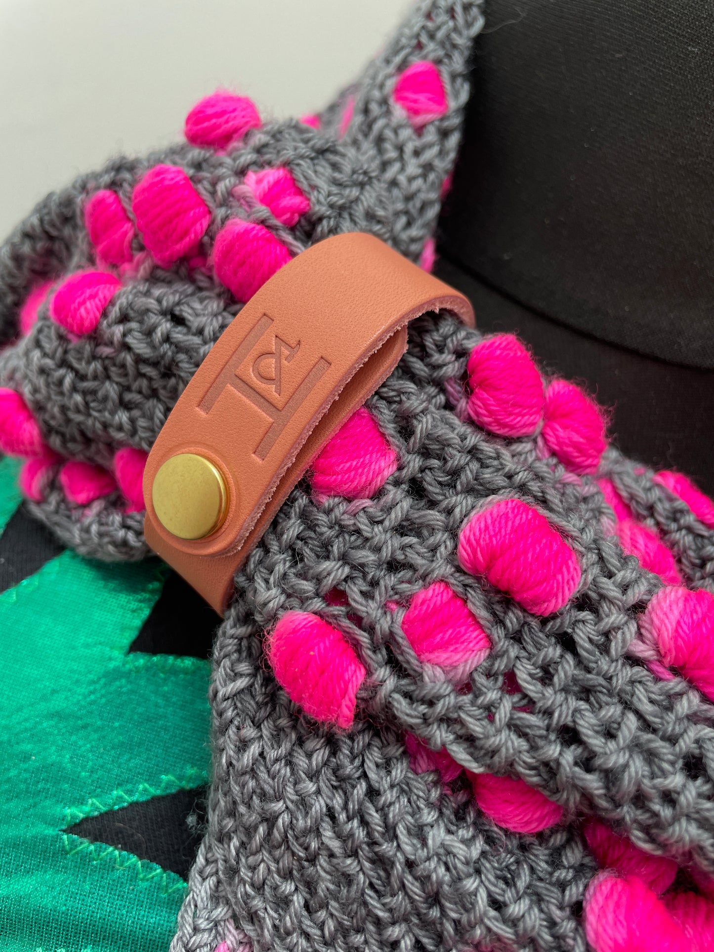 H&H Leather Shawl Cuff