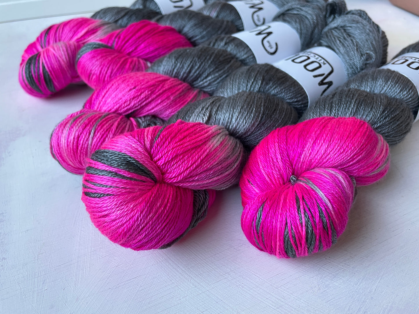 Pink Pop | Luxury 4ply Merino Silk