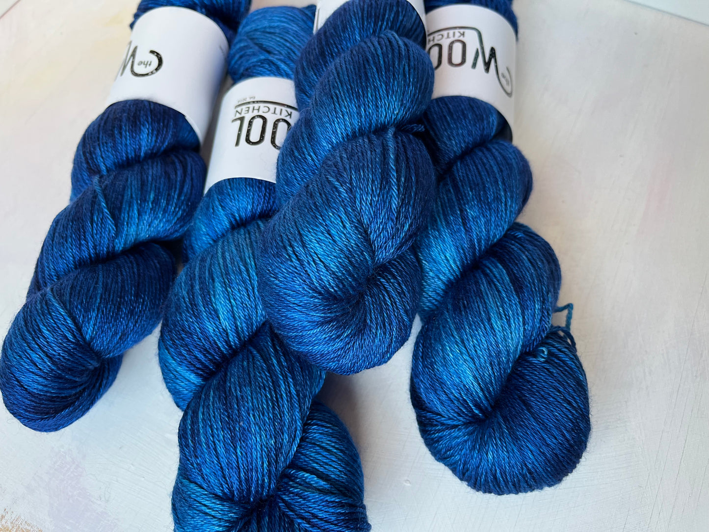 Cosmic Blue | Luxury 4ply Merino Silk