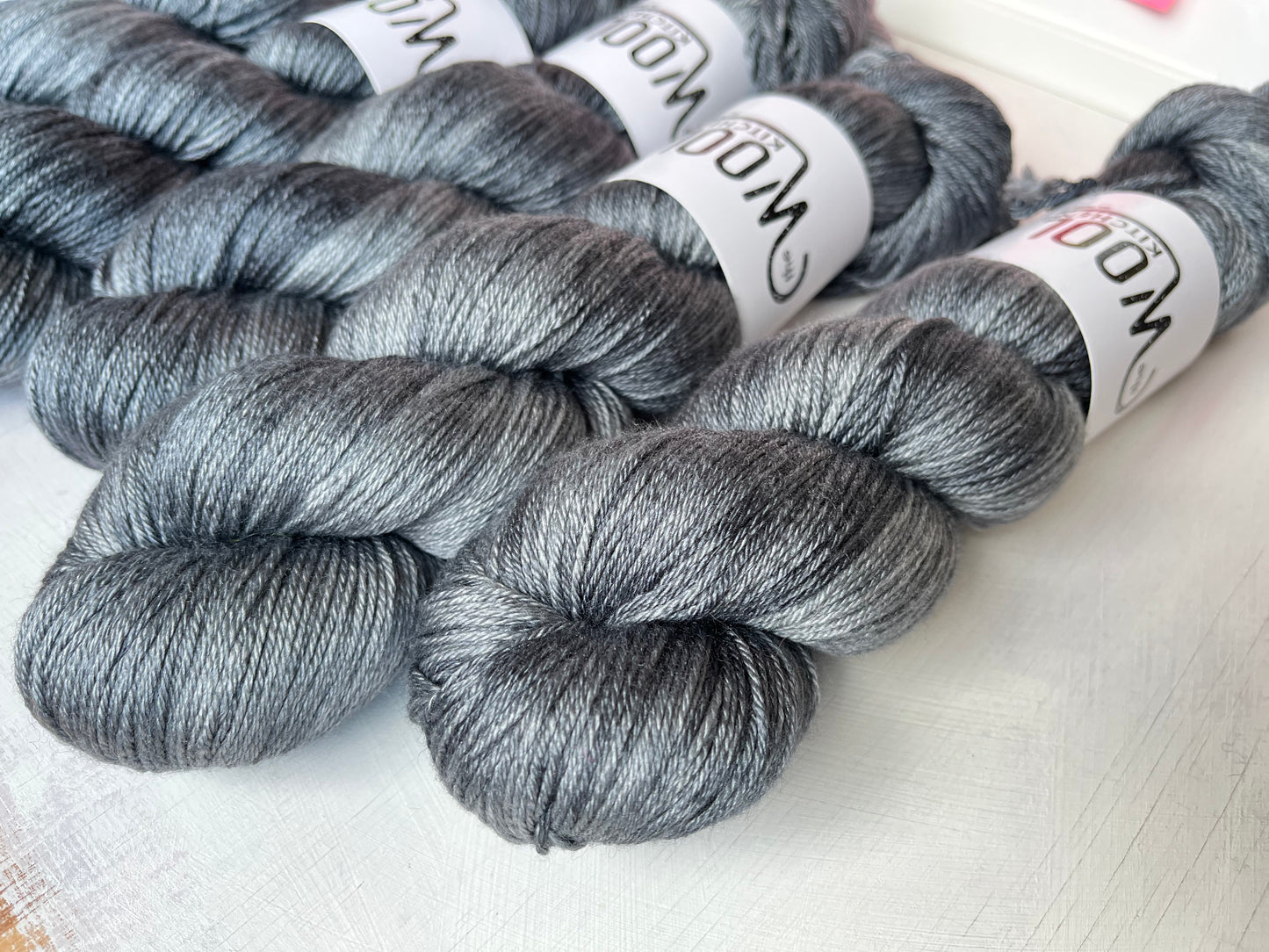 Ground Grey | Luxury 4ply Merino Silk