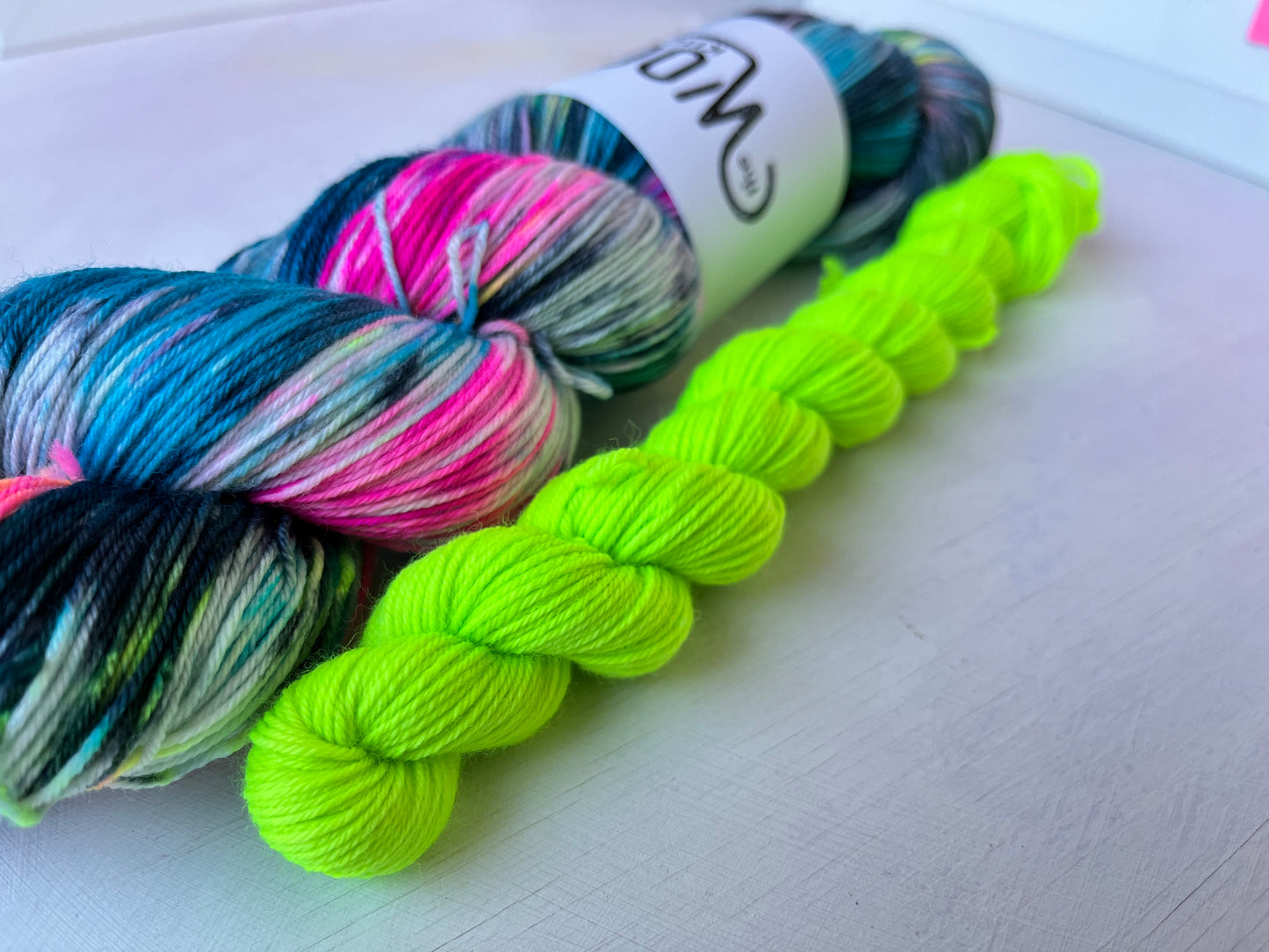 Ziggy | Club Classics Monthly Yarn Club | 4ply sock, Luxury 4ply Merino Silk, DK Wool, 4ply Sock Set