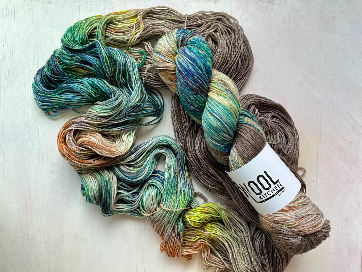 Strong Brew | Assigned Pooling Long Zip Yarn | 4ply Merino Sock