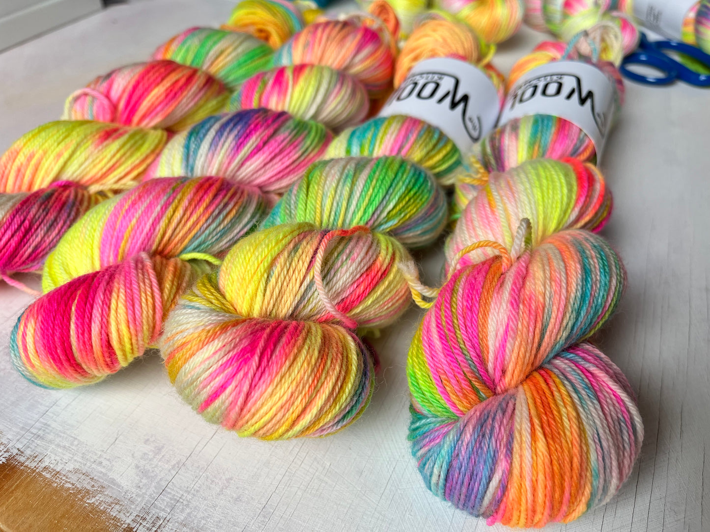 Pineapple Riot | Club Classics Monthly Yarn Club | BFL DK Wool
