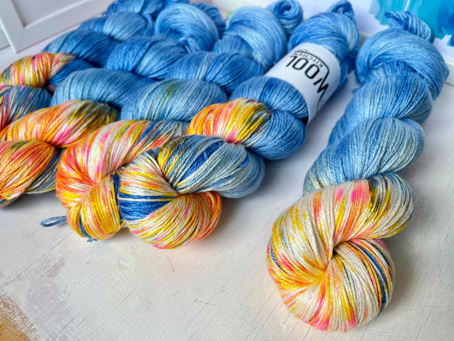 Day at the Beach | Luxury 4ply Merino Silk
