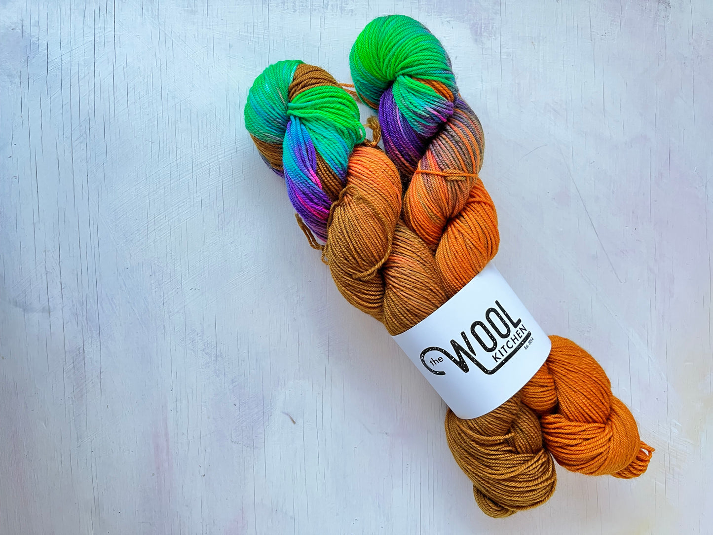 SALE 50g Sock Set | 2 Different Brown Zips | 4ply sock