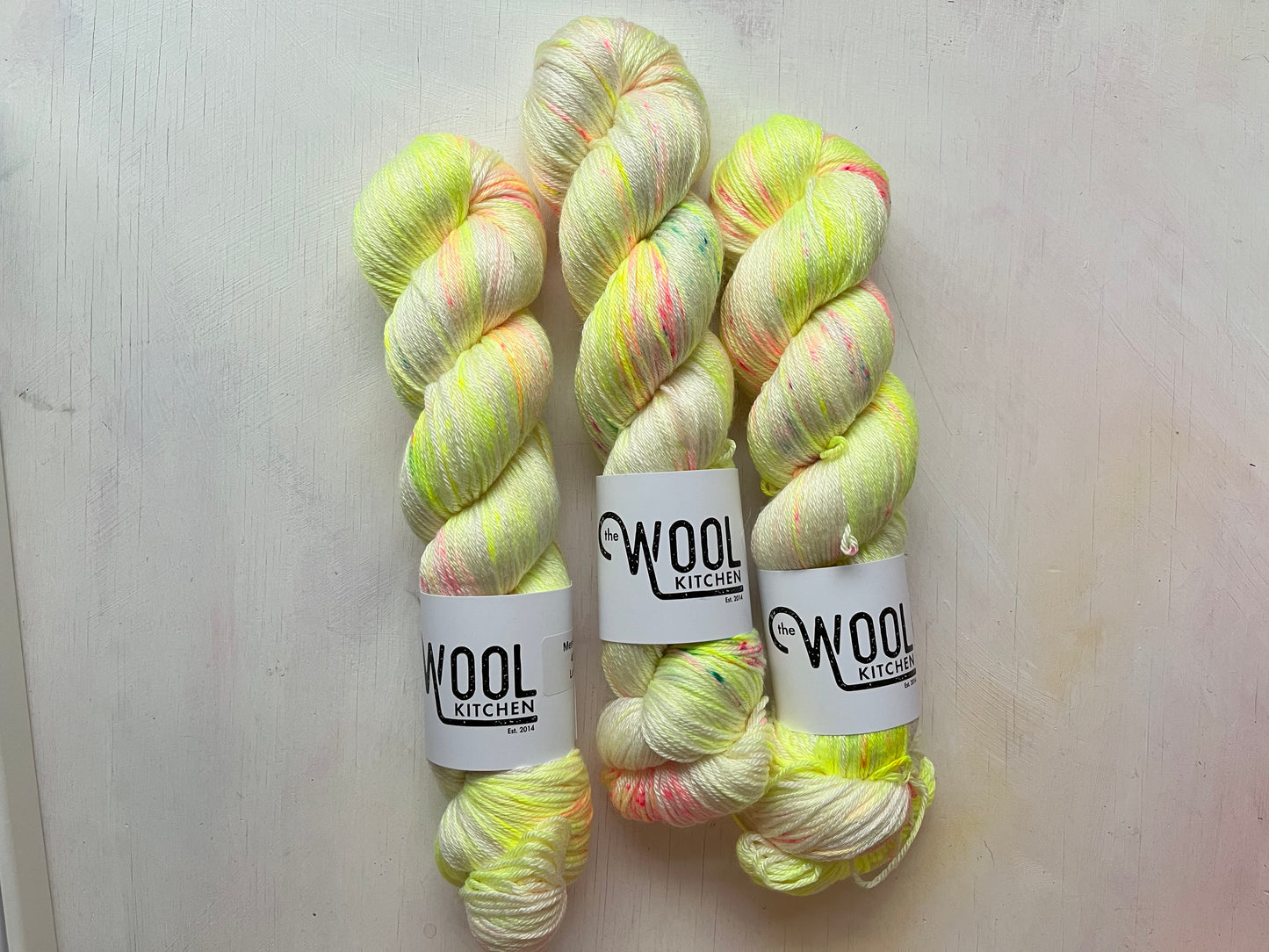 SALE 3 Skein Lotus Flower | Luxury 4ply Merino Silk