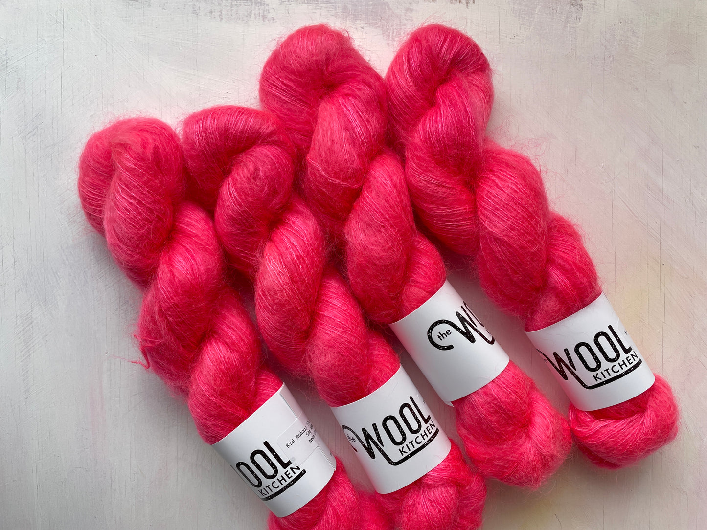 Neon Glow - Mohair Silk - Lace