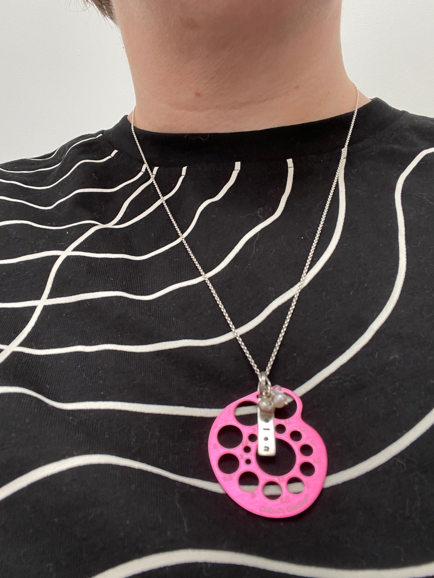 Metallic Ammonite Shaped Needle Gauges - Crochet - Knitting