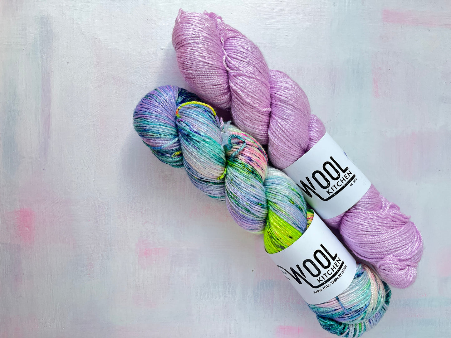 SALE Mix Duo Lilac Love and Advent 2 | Luxury 4ply Merino Silk