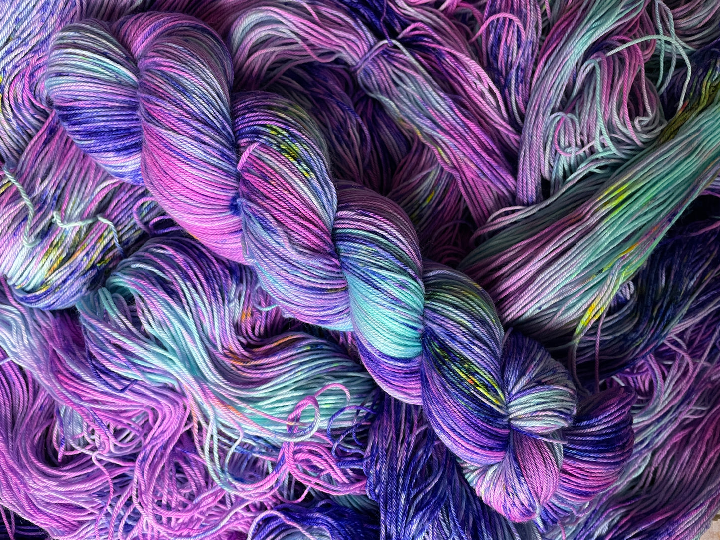 Amethyst Rainbow Aurora | 4ply Sock Yarn