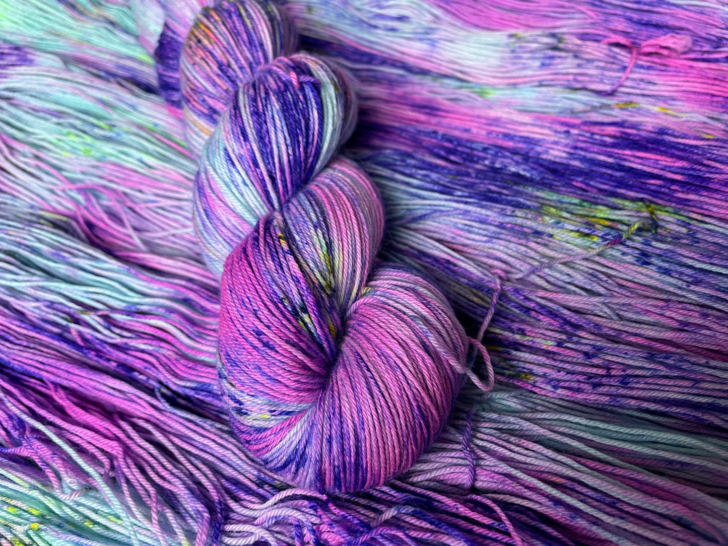 Amethyst Rainbow Aurora | 4ply Sock Yarn