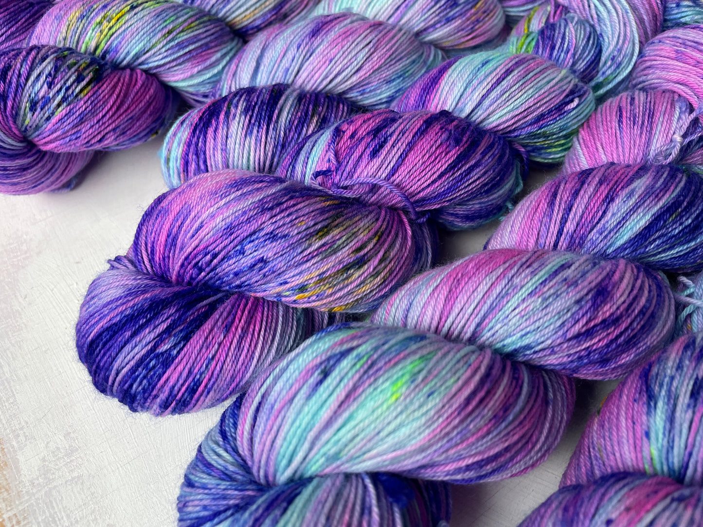 Amethyst Rainbow Aurora | 4ply Sock Yarn