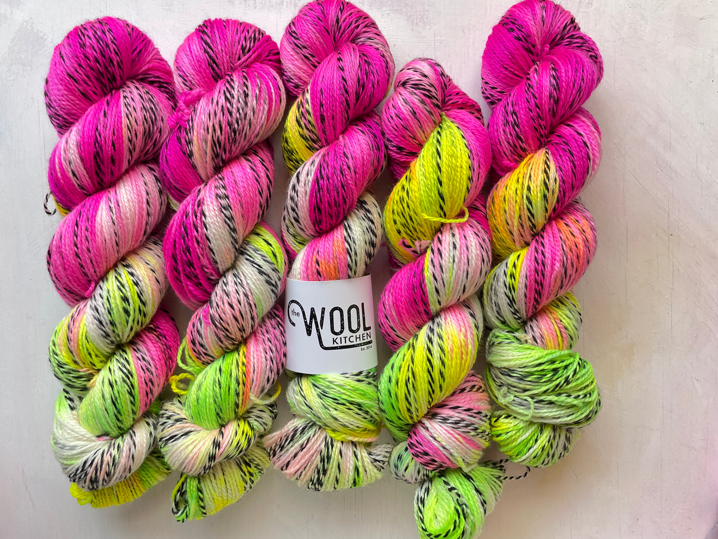 Zebra in the Garden | 4 Ply Merino Zebra Yarn