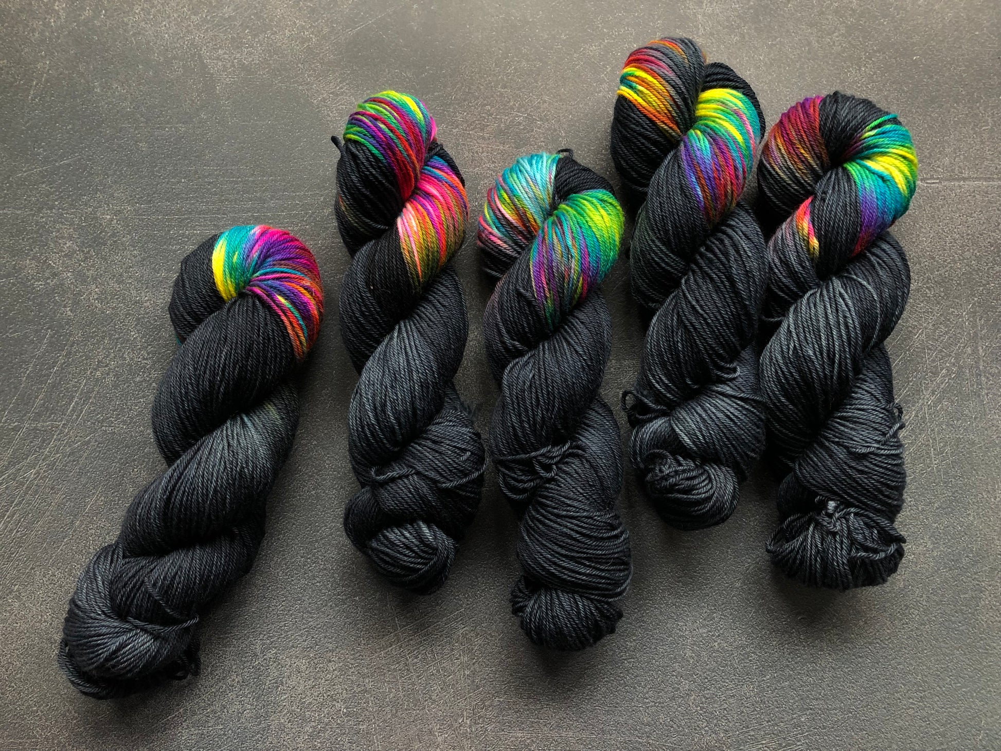 Nebula yarn from the BFL DK Wool collection by the hand dyed yarn expert, The Wool Kitchen