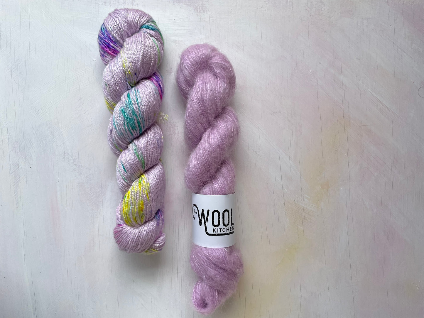 Lilac love - Mohair Silk - Lace