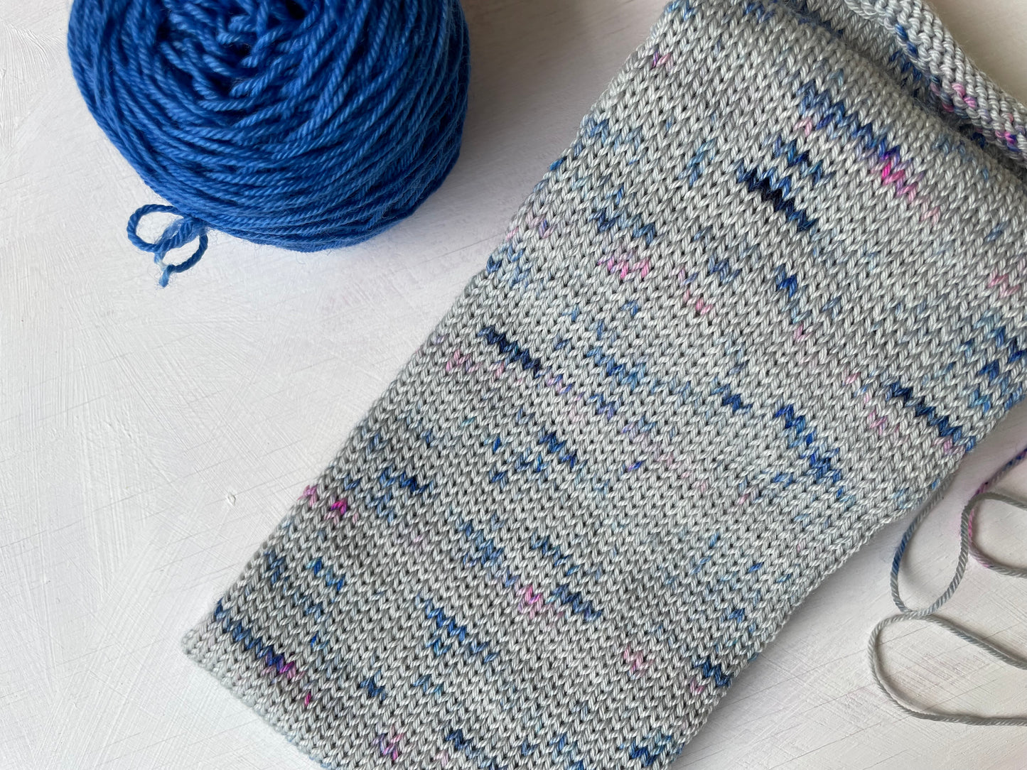 Sock Set - Mad about Blue - Merino nylon - 4ply