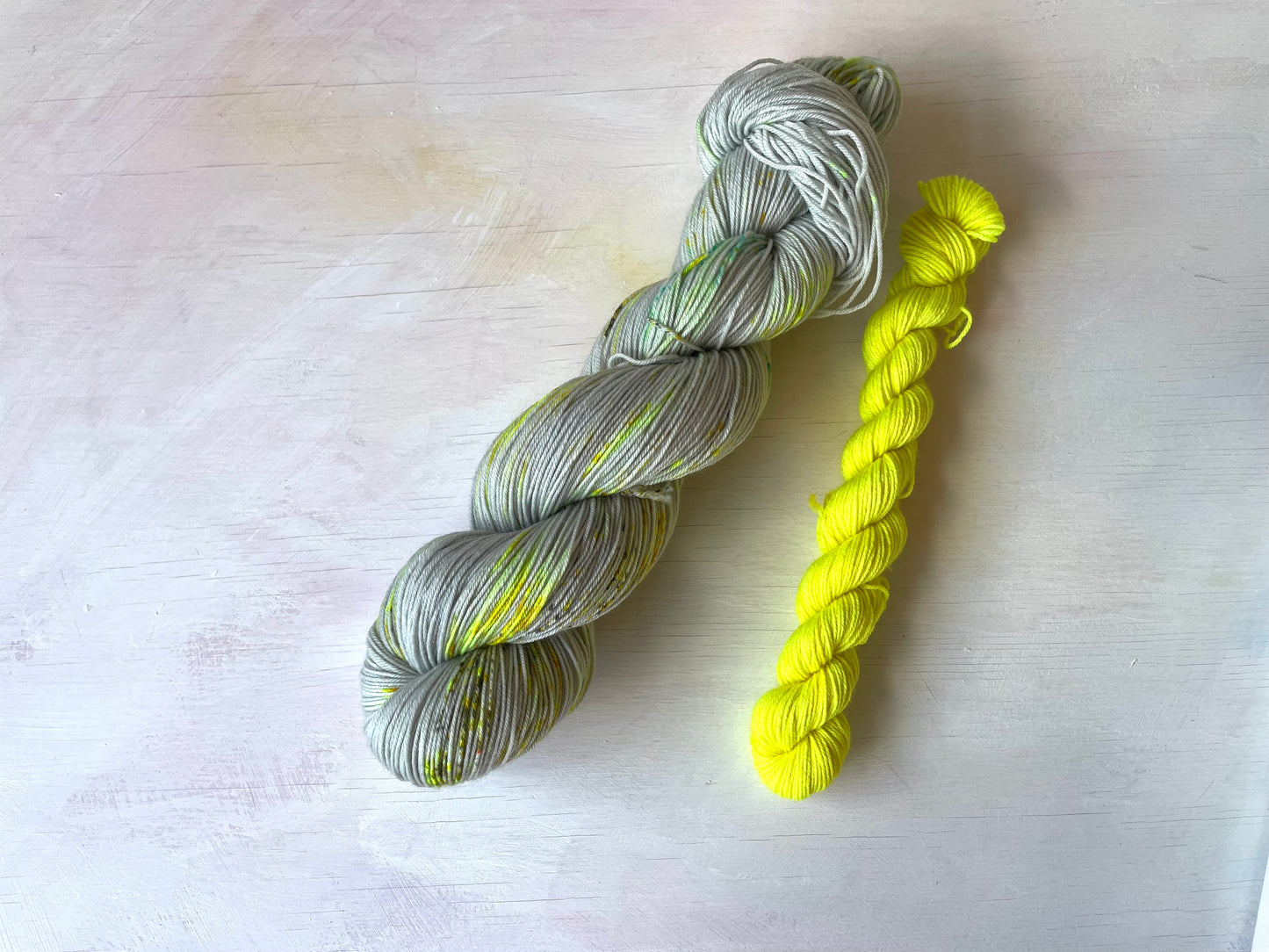 Sock Set - Mad about Yellow - Merino nylon - 4ply