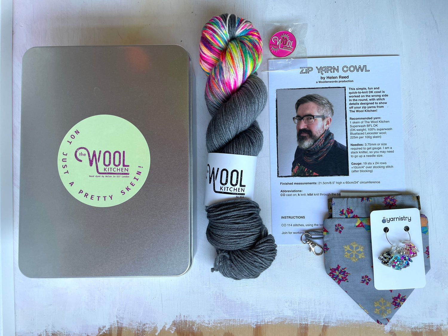 Advent Calendar and Advent Mini Skeins from the hand dyed yarn expert, The Wool Kitchen