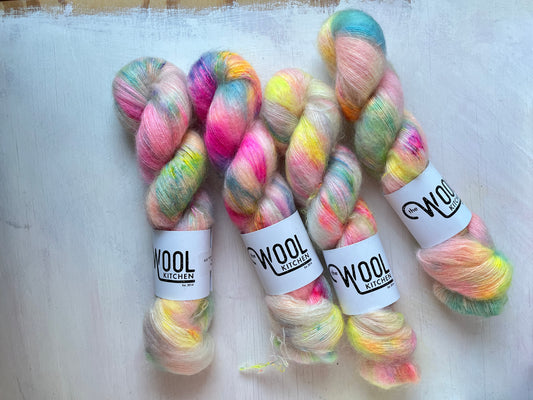 Neon only - Mohair Silk - Lace