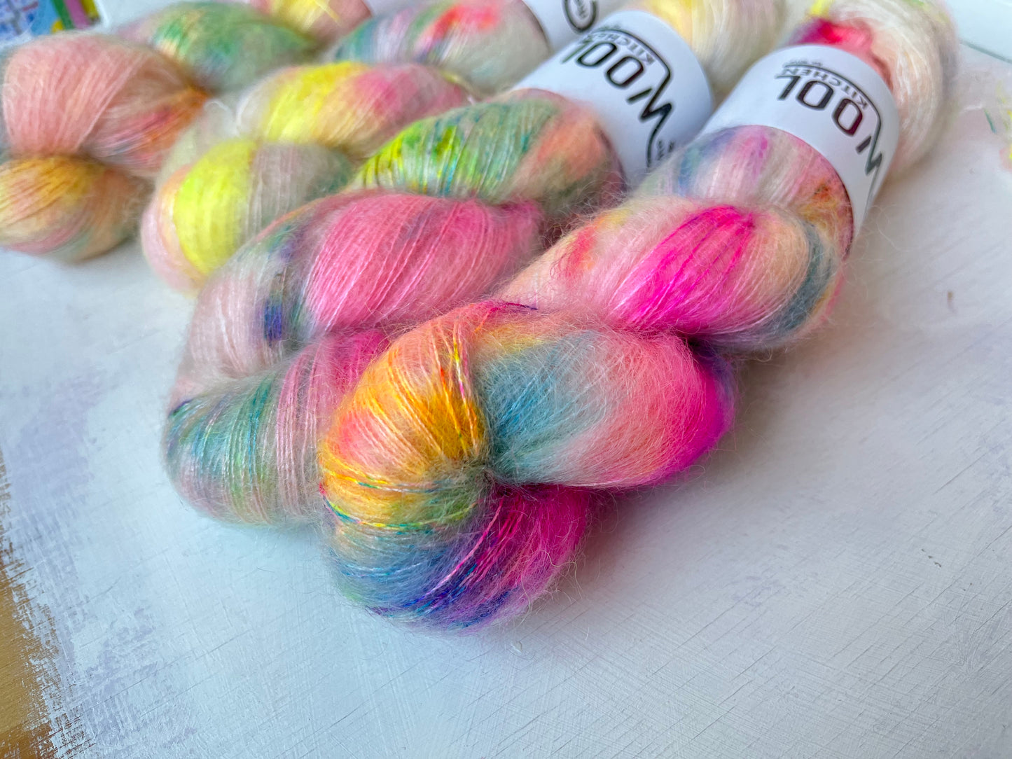 Neon only - Mohair Silk - Lace