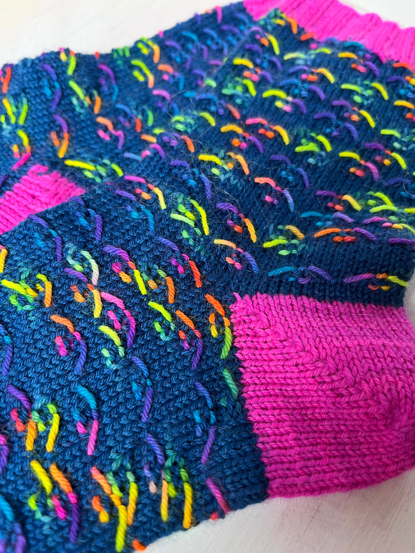 Zip Wave Sock Set | 4ply sock