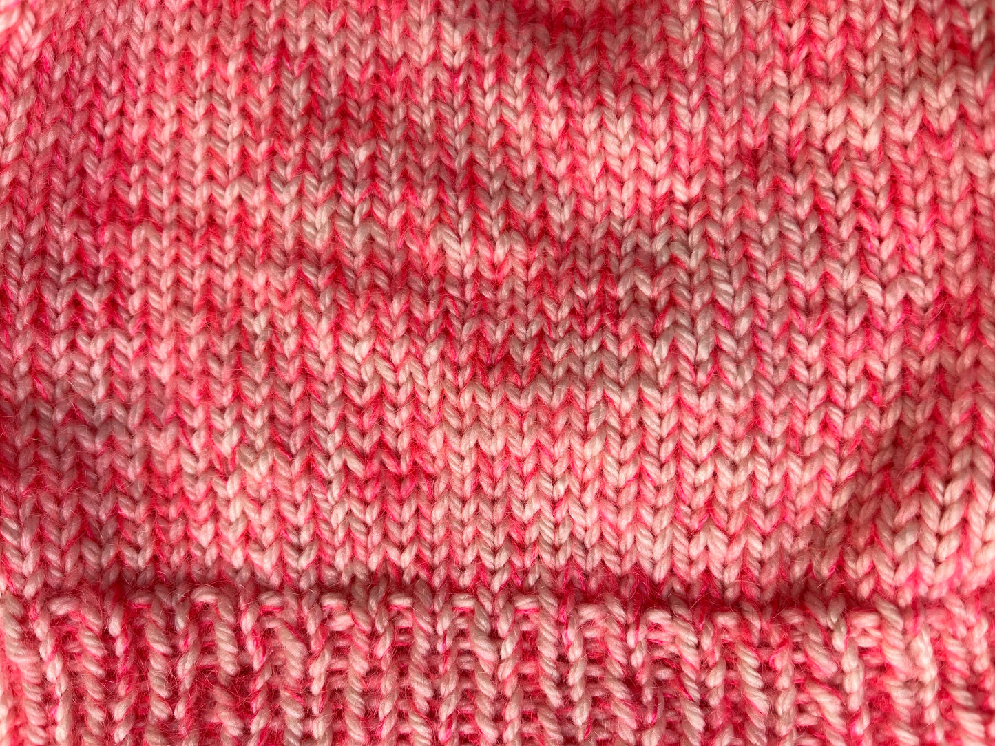 Aran Hat Cakes | Aran & Hand dyed Mohair Silk