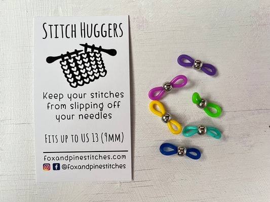 Stitch Huggers by Fox and Pine from the accessories collection by the hand dyed yarn expert, The Wool Kitchen