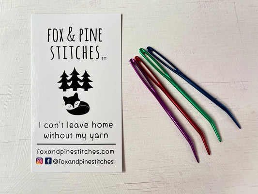 Bent Tip Darning Needles | Christmas Gifts | The Wool Kitchen