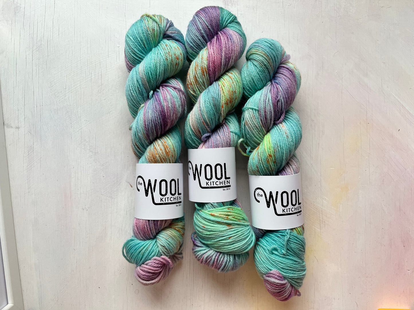 SALE Blue Poppy Bundle | BFL DK Wool