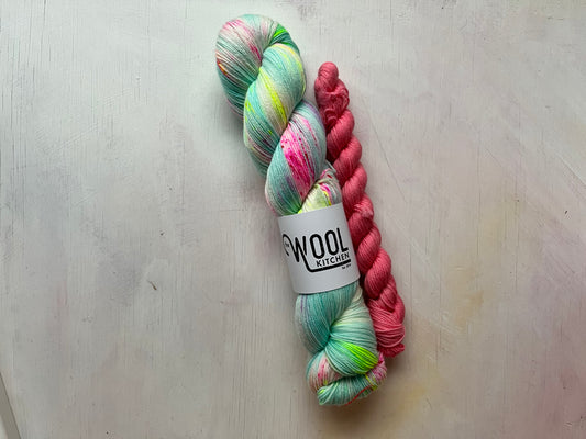 SALE Anthuriums Sock Set  | 4ply sock