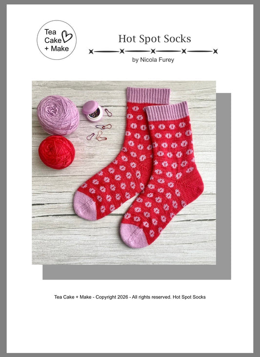 Hot Spot Socks Yarn Kit | 4ply sock