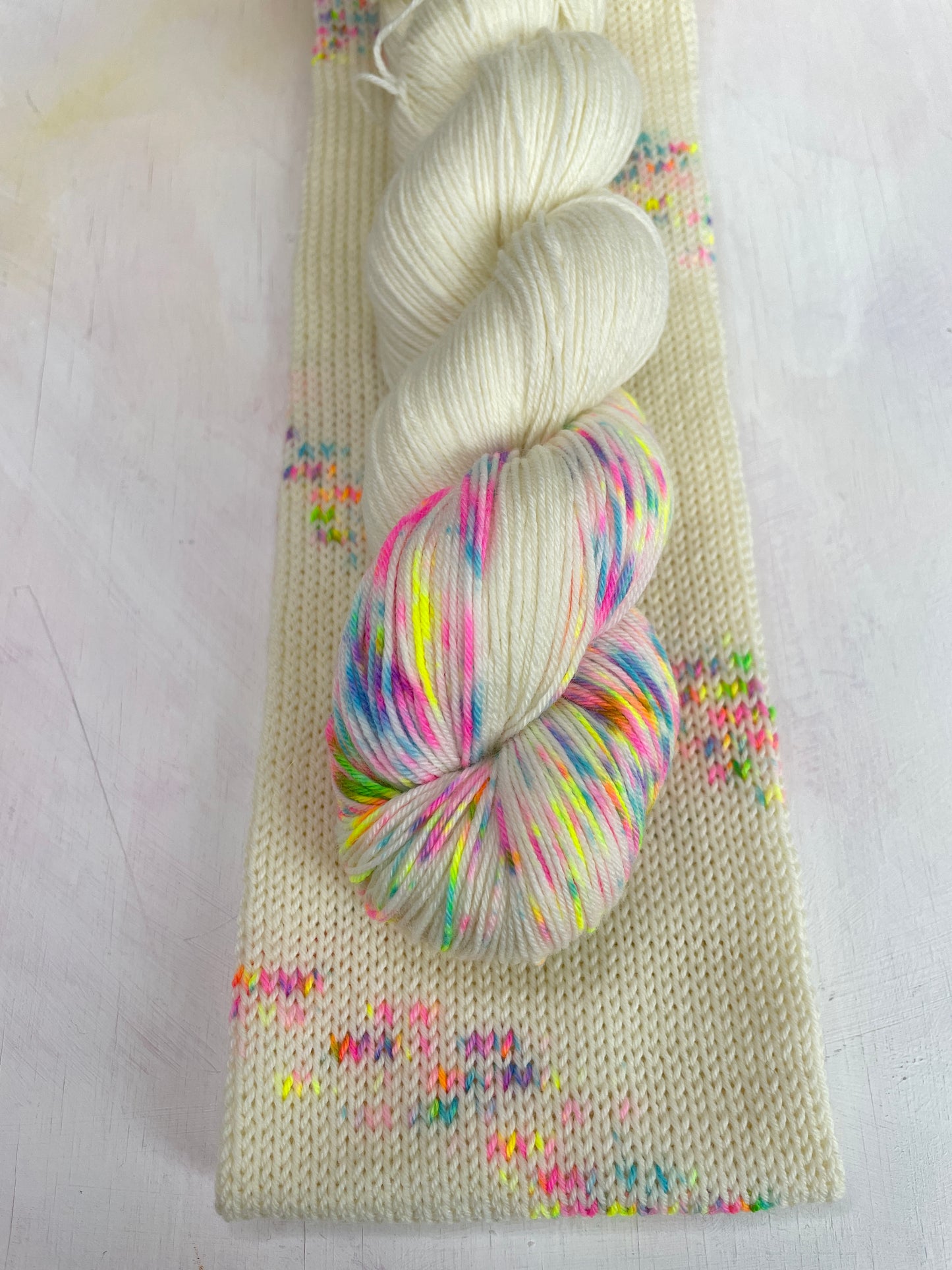 Champagne Supernova | Zip Yarn | 4ply Sock Yarn