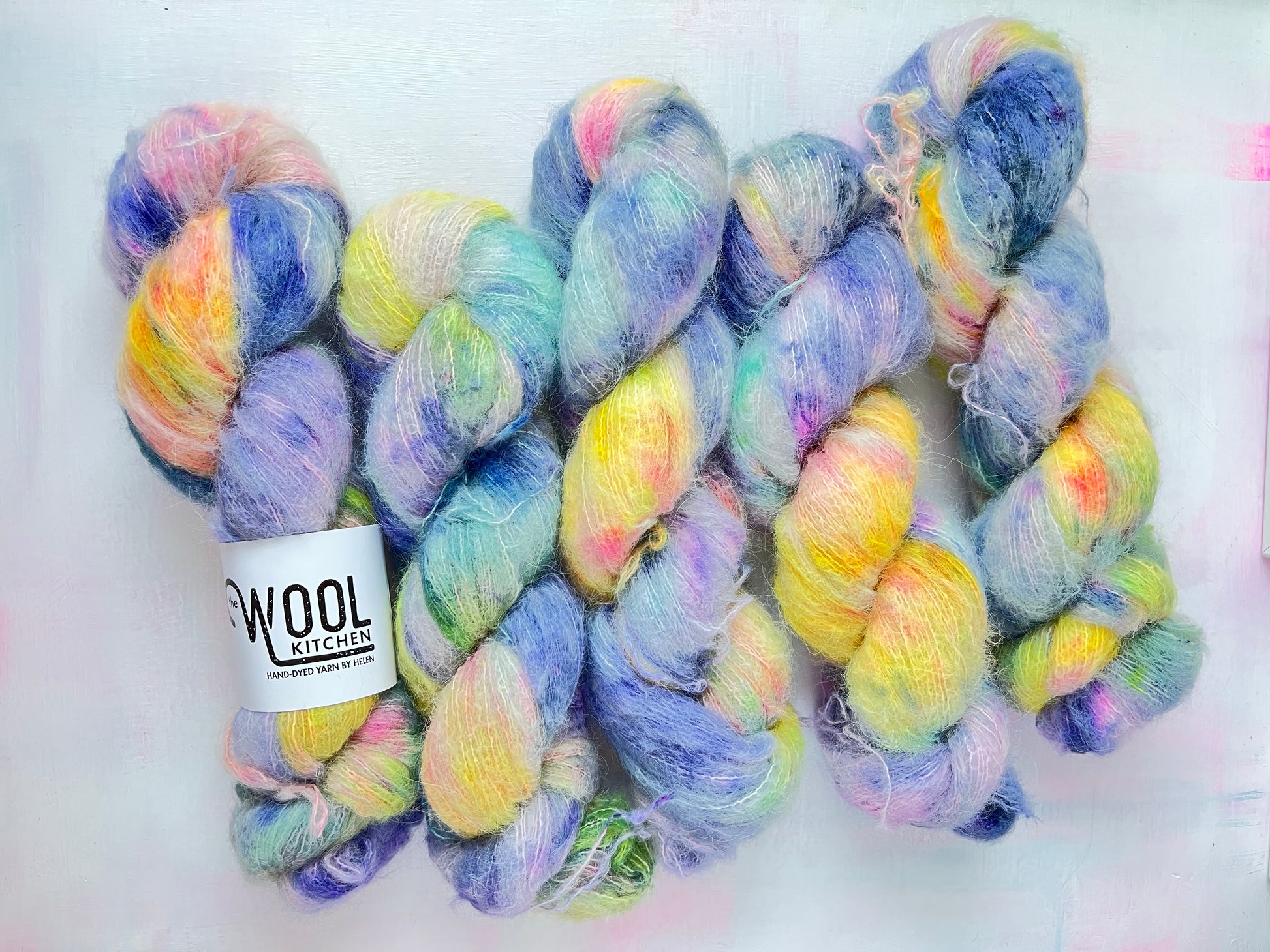 Witches Thimbles from the Suri Silk Lace collection by the hand dyed yarn expert, The Wool Kitchen
