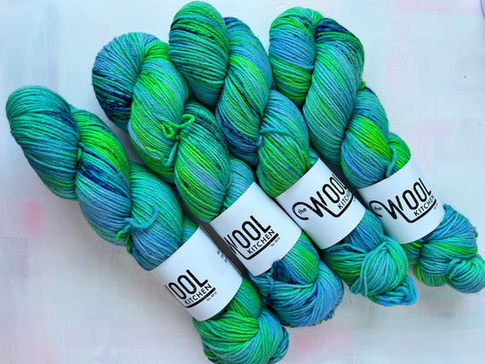 SALE South Landing Bright 4 skein Bundle | BFL DK Wool