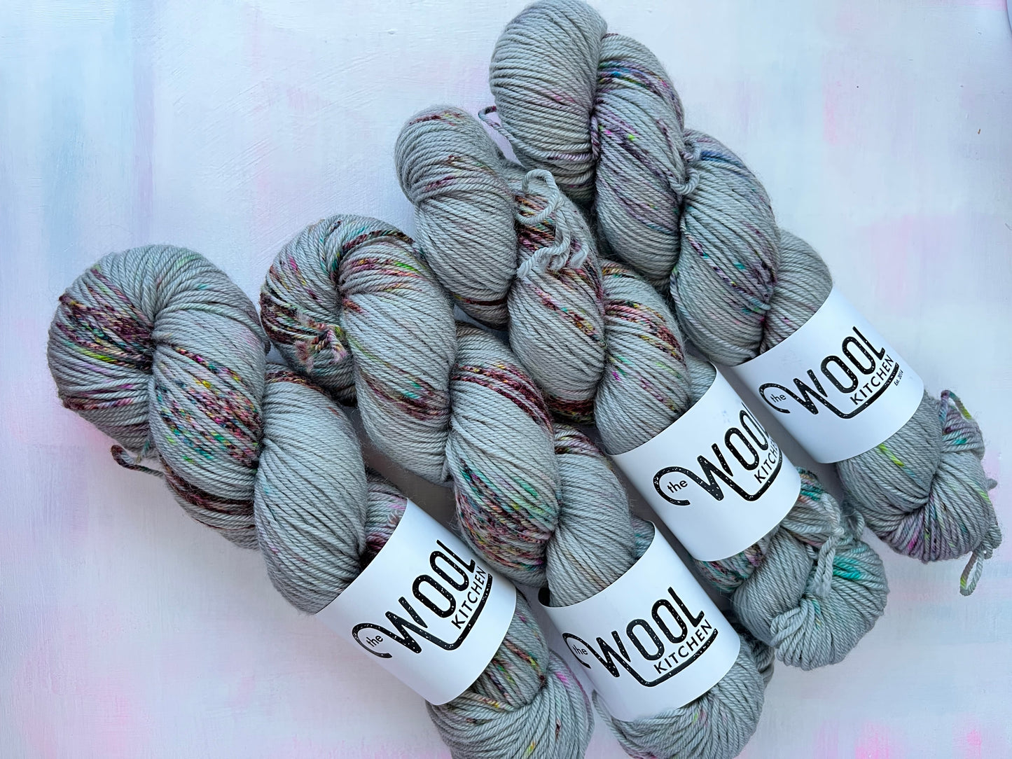 SALE Skyfall 4 skein (2 batches) Bundle | BFL DK Wool