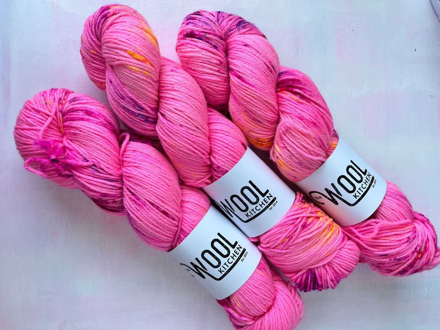 SALE Popping Candy 3 skein Bundle | BFL DK Wool