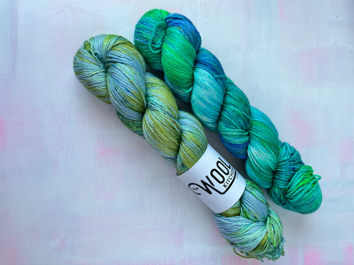 SALE Mix Duo Advent 2024 Blue, South Landing | Luxury 4ply Merino Silk