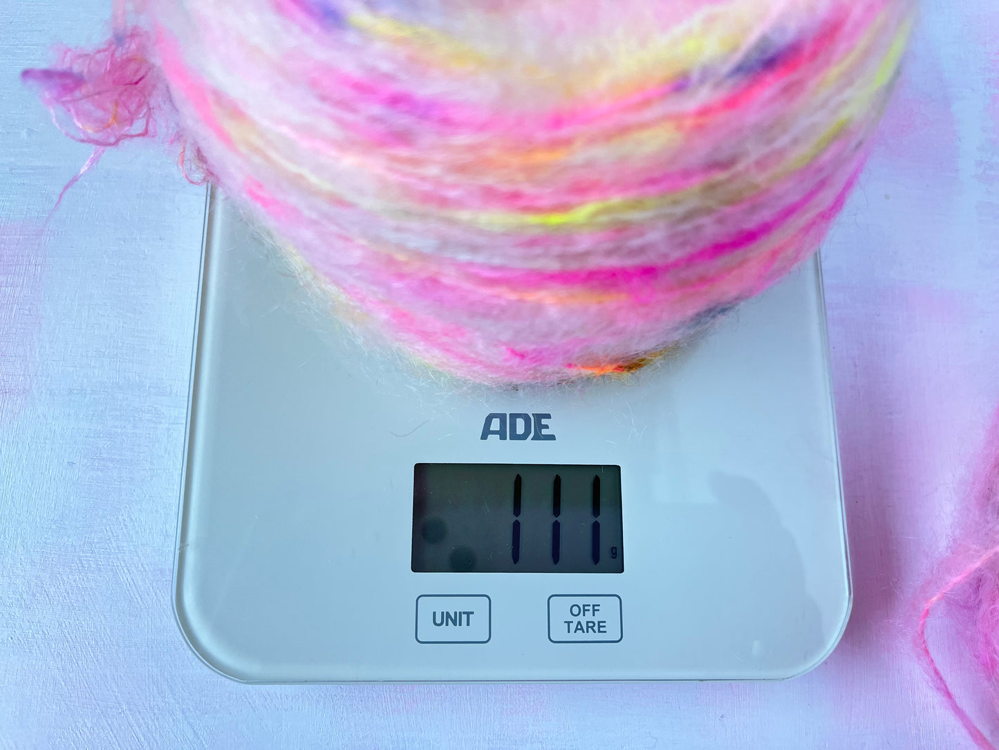SALE BUY MY BALLS! 2 x100g Cake Neon Only & Love Hearts Big Fluff | DK Mohair