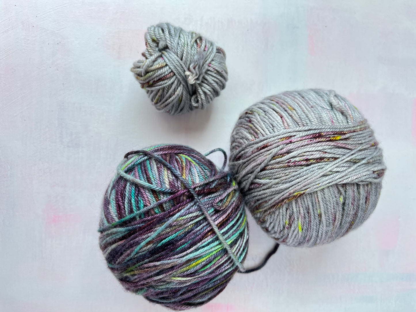 SALE BUY MY BALLS! 213g DK SILK MIX Skyfall & Carpo | DK BFL Silk