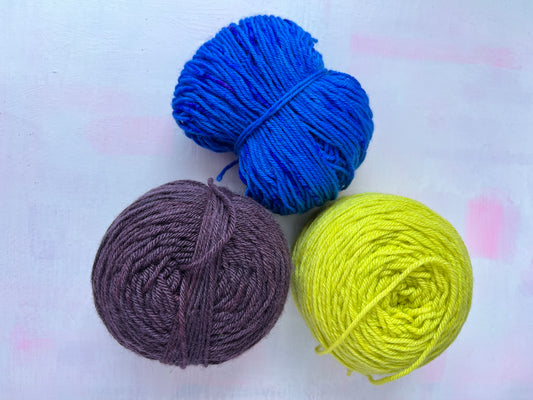 SALE BUY MY BALLS! 210g DK Mix Trio | BFL DK Wool