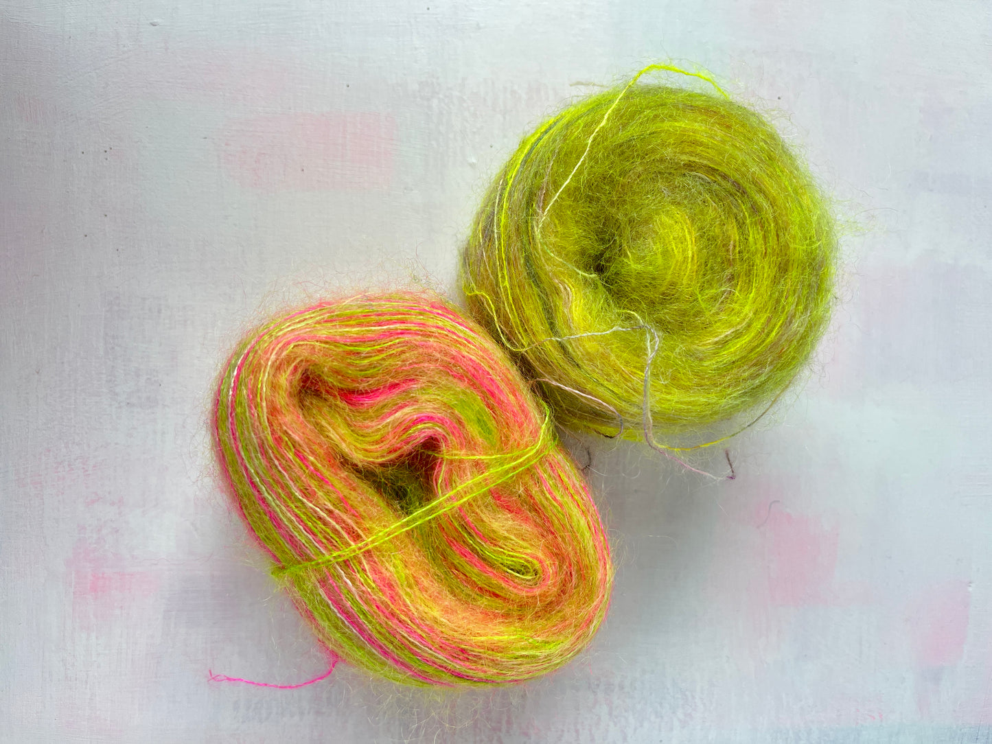 SALE BUY MY BALLS! 78g Yellow Mohair Duo | Mohair Silk Lace