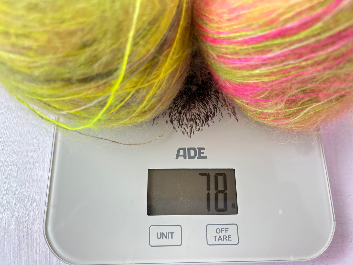 SALE BUY MY BALLS! 78g Yellow Mohair Duo | Mohair Silk Lace