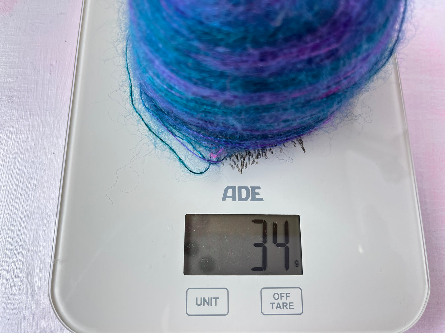 SALE BUY MY BALLS! 61g Rose Gold & Blue Combo | Mohair Silk Lace