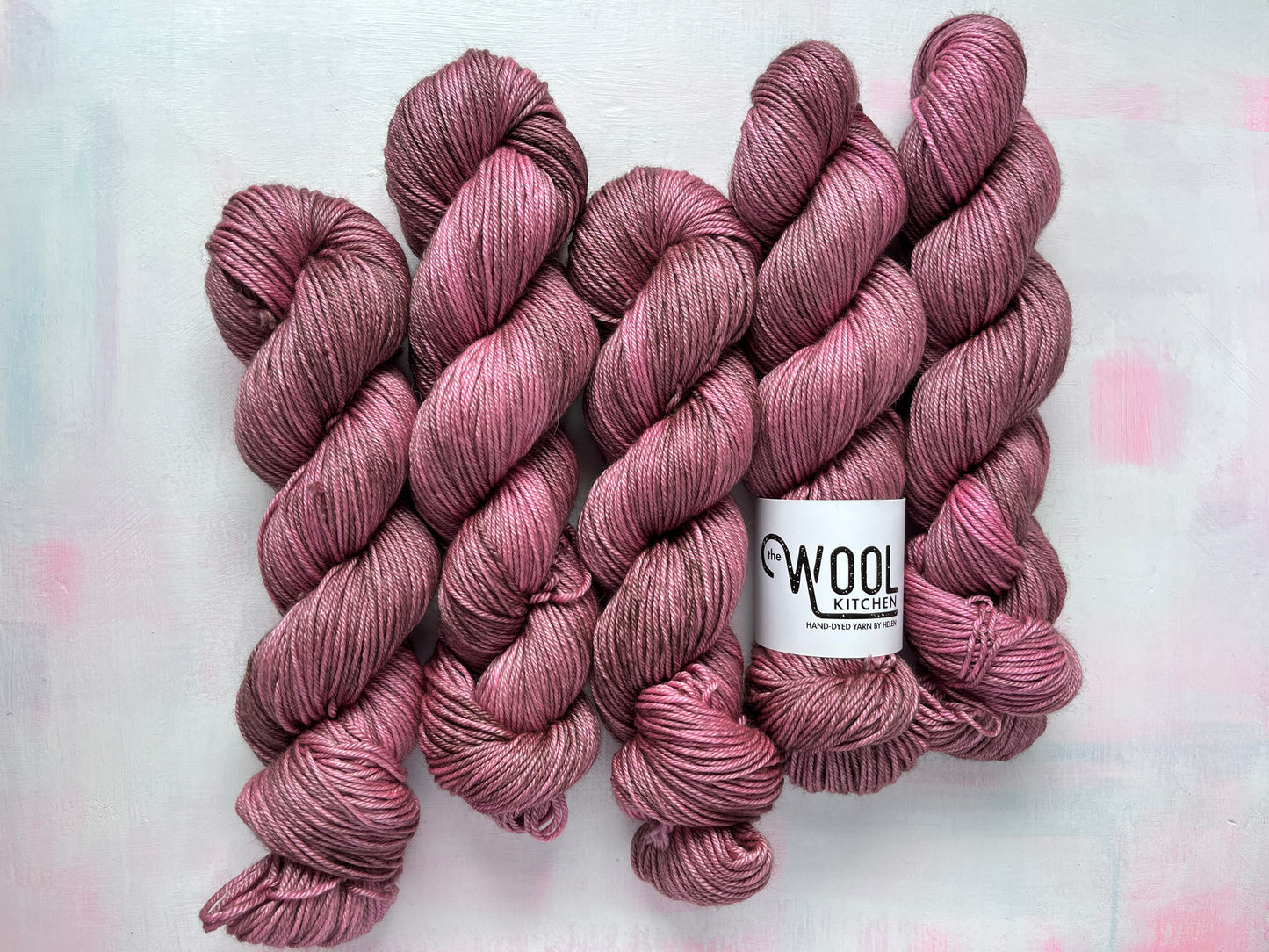 Sunset Rose | Luxury BFL & Silk DK Wool