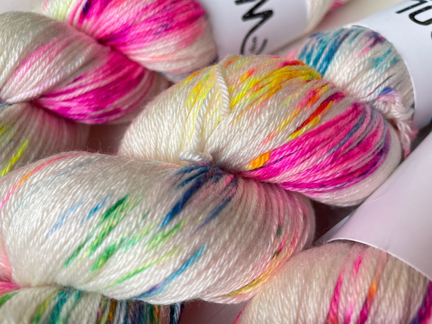 Neon Only | Luxury 4ply Merino Silk