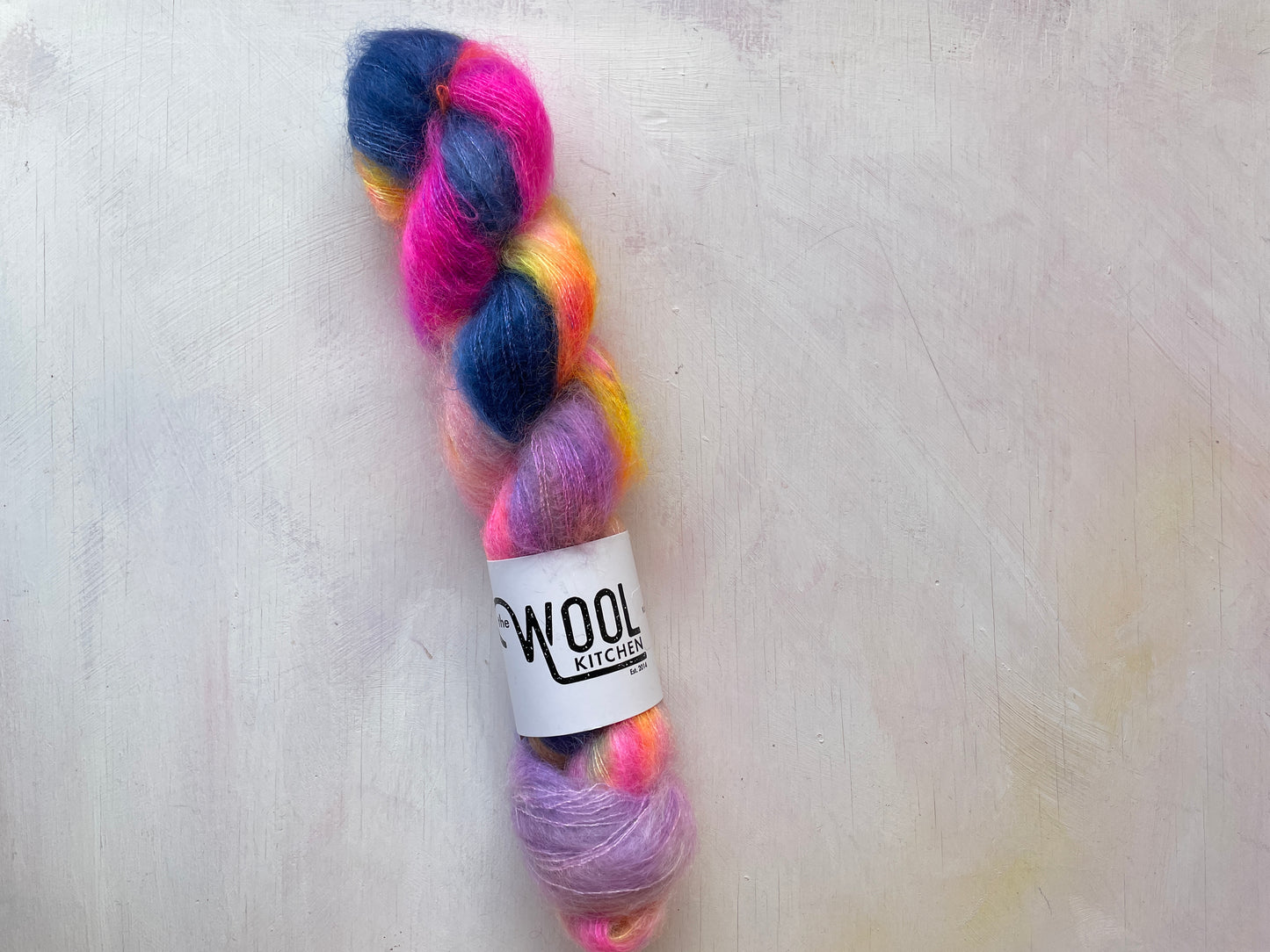 Hesperides Mohair Silk Lace from the hand dyed yarn expert, The Wool Kitchen