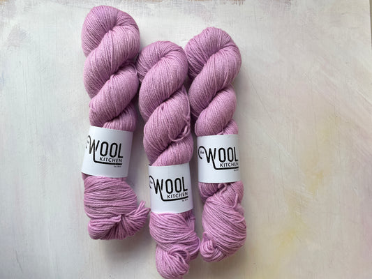 Lilac Love BFL DK Wool by the hand dyed yarn expert, The Wool Kitchen