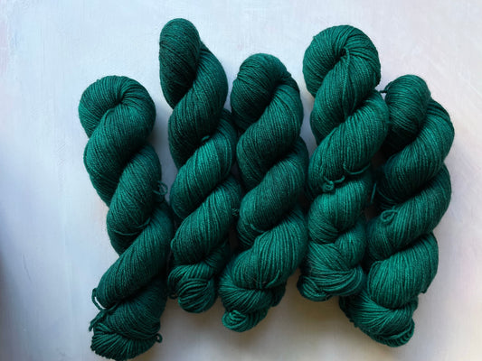 Forever Frida yarn from the BFL DK Wool collection by the hand dyed yarn expert, The Wool Kitchen