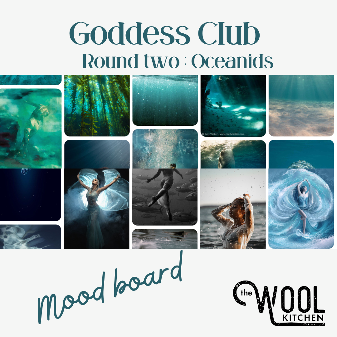 Goddess Club Round two - Oceanids - Merino Silk Box